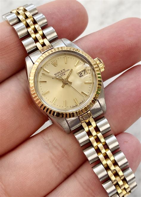 rolex lady datejust goud|Rolex lady Datejust 26 gold.